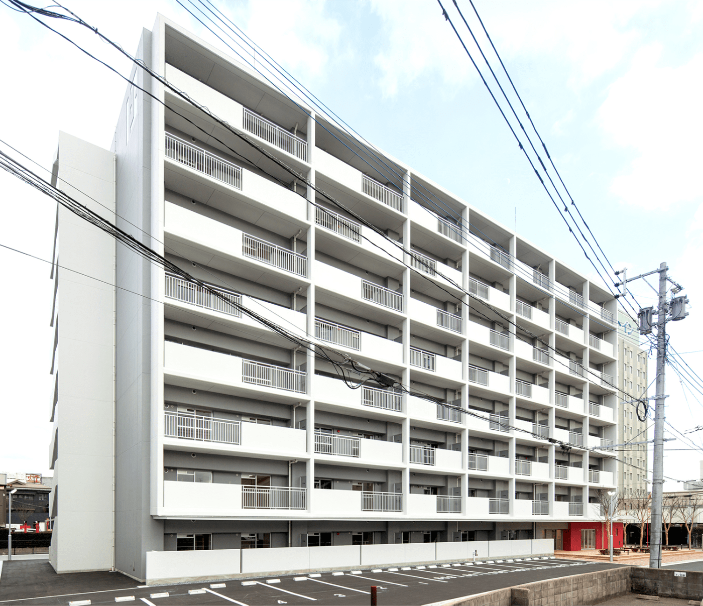 若松A団地市営住宅_外観